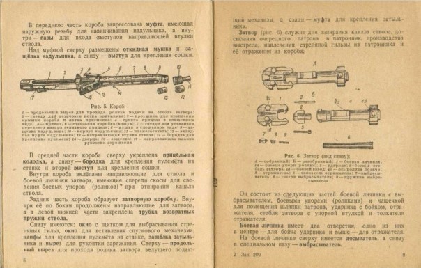 Описание Германского 7,92-мм пулемета обр.1942 г. MG-42 6