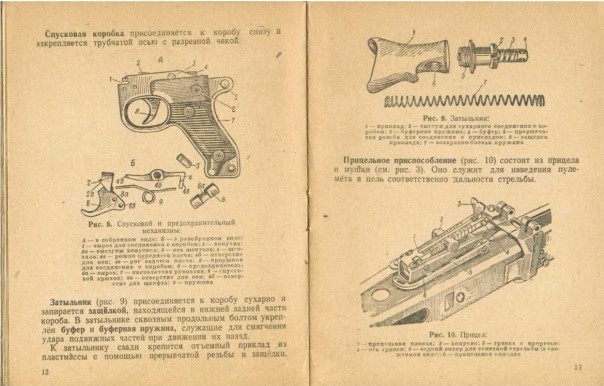 Описание Германского 7,92-мм пулемета обр.1942 г. MG-42 8
